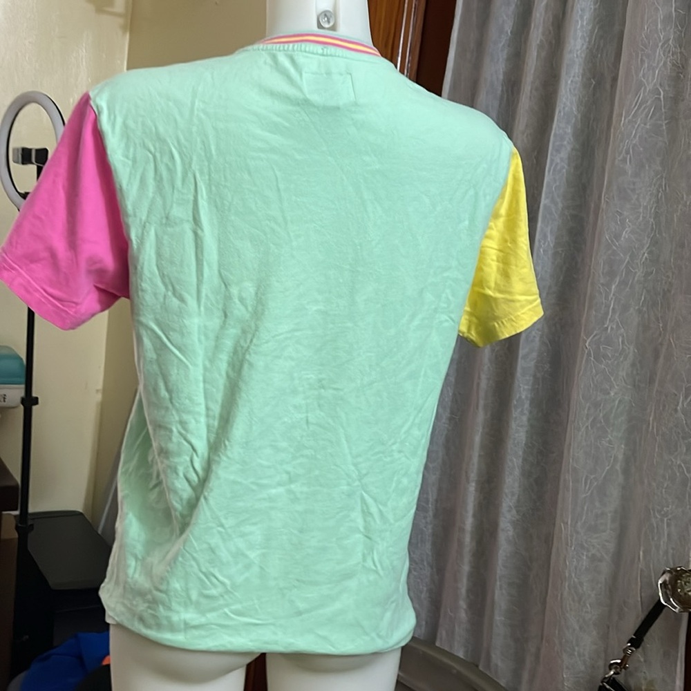 Teddy Fresh Rip n Dip Collab Color Block Pocket Tee - Picture 2 of 7